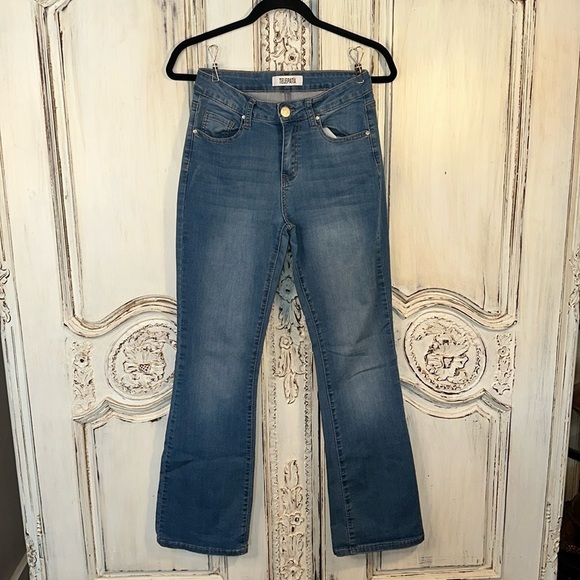 Telepatia Medium to Light Wash Junior Size 7/28 Cowgirl Western Classic - Picture 1 of 11